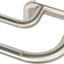 Umbra Twilight Double Curtain Rod Set  Wrap Around Design Ideal for Blackout or Room Darkening Panels, 30 to 84 Inches, Nickel