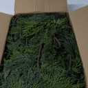 SHareconn 2 Pack 9FT Artificial Christmas Cedar Garland Decoration, Realistic Faux Cypress Greenery Garland for Winter Mantle Table Stairs Railing Fireplace Holiday Indoor Outdoor Decor, 9 FT