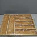 Silverware Organizer Kitchen Drawer Organizer Utensil Organizer Bamboo Silverware Holder Cutlery Organizer in Drawer Flatware Organizer Tray(7 slots, Natural