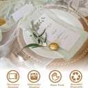 Hoolerry 12 Pack Clear Charger Plates Bulk 13 Inch Plastic Round Beaded Dinner Chargers Acrylic Frosted Grain Decorative Service Plates for Wedding Party Event, Home and Kitchen Tabletop (Transparent)