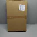 COAINNER Collapsible Storage Container with Lid and Latches, Clear Stackable Plastic Tote Bin with Handles for Clothes, Sweater, Blanket (Yellow, 12.8Gal)