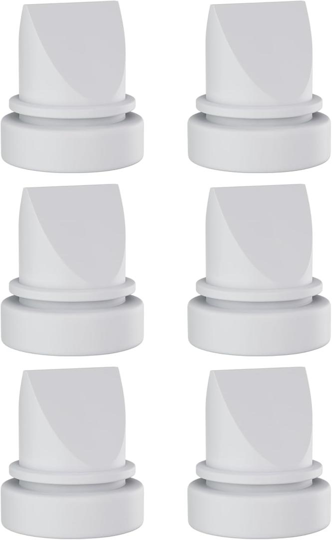 6 Pack M9 Duckbill Valves Compatible with Momcozy Mobile Flow, Mom Cozy M9 Replacement Parts