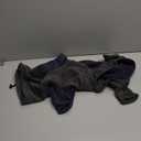 Winter Coat - Warm Fleece Dog Jacket, Windproof Pullover Jumpsuit, Fullbody Pajamas Onesie for Medium Large Dogs (Medium, Blue)