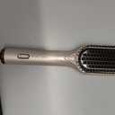 Ufree Upgraded Hair Straightener Brush, 5 Temps Straightening Brush with Ionic Tech, Cool Air System, Dense Bristles, Dual Voltage, Ceramic Hot Comb, Women Gifts