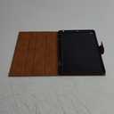 Antbox Case for iPad 9th Generation (2021) iPad 8th/7th Generation with Pencil Holder Auto Sleep/Wake Function PU Leather Smart Cover for iPad 10.2'' (Brown)