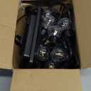 addlon 50FT Solar String Lights Outdoor Waterproof with Remote, G40 Globe Solar Patio Light with 27 LED Shatterproof Bulbs, 3 Modes, Dimmable Hanging for Outside Backyard Party