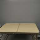 Folding Table 3FT Camping Table 2 Adjustable Height Lightweight Portable Aluminum Mini Foldable for Picnic Beach Indoor Outdoor, Yellow (High-grade Yellow), Size: 35.7" x 23.7"(2 height)