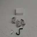 Hicarer 4 Pcs Closet Rod Bracket 1.38 Inch Heavy Duty Wall Mounted Rod Brackets with Screws Metal Closet Pole Support for Living Room Bedroom Shelf Office(Black)