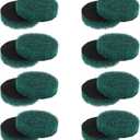16pcs Kitchen Pads Power Scrubber Pads Set Electric Scrubber Replacement Scouring Pads fit for Dremel Versa Scouring Pads,Green