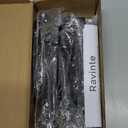 Ravinte 10 Pack Kitchen Cabinet Handles Drawer Pulls Brushed Nickel 3 inch Hole Centers Sturdy Big Square Base Kitchen Cabinet Pulls Kitchen Cabinet Hardware Drawer Handles