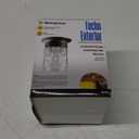 Westinghouse 6691900 One-Light Jelly Jar Porch-Light, Matte Black (No Size)