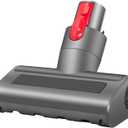 ilovelife Mini Brush Head Tool for Dyson V7 V8 V10 V11 V15 Cordless Vacuum Cleaners, Cordless Vacuum Accessories Mini Motorized Mattress Tool Head Replacement Parts with LED Light