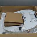 Bidet Toilet Seat with Remote Control, Electronic Heated Bidet Seat with Adjustable Warm Water and Pressure, Warm Air Drying, Display Screen, Night Light, Slow Closed Toilet Lid, Round