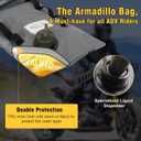 1 Gallon Armadillo Bag, Double Wear Resistant Collapsible Utility Bladder for Safe Transportation and Storage of Automotive Fluids, for Motorcycles, ATVs, UTVs