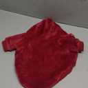 FabriCastle Dog Hoodie Sweater for Small Dogs Boy and Girl, Dog Clothes XS XXS Puppy Sweatshirt, Pet Outfit, Cat Clothing Super Soft Warm Snap On Closure (Wine Red, Medium)