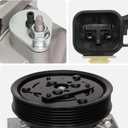 AISIN AFTERMARKET ACCAZ-00966 Air Conditioner AC Compressor - Compatible with Volvo XC90 2007-2014 3.2L, XC60 2010-2016 S80 2007-2015 3.0L 3.2L, S60 2011-2016 2.5L 3.0L, V60 2015-2016 3.0L