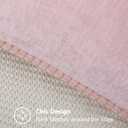decorUhome Summer Chenille Soft Cozy Throw Pillow Covers 16x16 Set of 2, Modern Farmhouse Boho Velvet Decorative Pillow Cases with Stitched Edge for Couch Sofa Bed Home Decor, Blush Pink