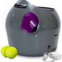 Generic Automatic Tennis Ball Launcher, Grey, Purple