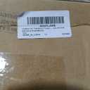 Yerliker 20'' Tall Metal Flower Vase Wedding Centerpieces Flowers Stand with Hanging Glass Tealight Globe Candle Holders, Crystal Garland Strands and Self Adhesive Hook(Black)