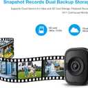 5MP 3K Window Camera, 2.4G & 5G WiFi Indoor Cameras for Home Security with Color Night Vision, Window Security Cam with Smart Human/Motion Detection, 2-Way Audio, 24/7 Recording, Easy & Quick Install