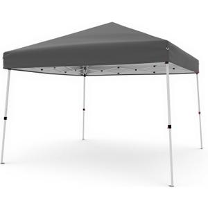 Canopy Tent, Garvee 12X12 FT Pop Up Canopy Outdoor Instant Tent Slant Legs with Carrying Bag, Portable Gazebo Shelter for Patio Deck Garden Beach - 10X10 FT Canopy Cover