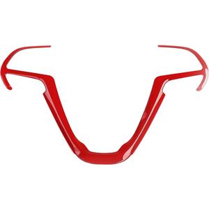 JeCar Steering Wheel Trim Cover Interior Decoration Trim Kit for 2014-2020 Jeep Grand Cherokee & Jeep Cherokee, Red