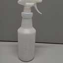 Sprayco Clear Spray Bottle - 32 Oz., Adjustable Spray, Dilution Scale, Model# P-32