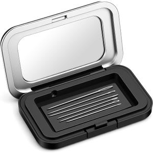 Prasacco Magnetic Needle Case, Strong Magnet Needle Holder