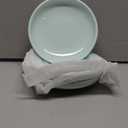 3 PCS Ceramic Cat Bowls, 5.5 in Pet Bowl Cat Dishes for Food and Water, Small Dog Dish(Blue)