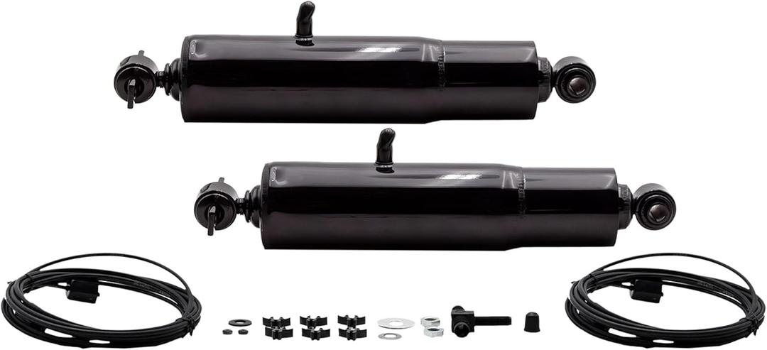 Gabriel 49231 HiJackers Rear Adjustable Air Shock Absorbers for Chevrolet Tahoe, Express, C1500, C2500, 1500, 2500, 3500, K1500, K2500; GMC Savana, Yukon; Cadillac Escalade (1 Pair)