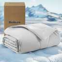 Unopened Bedsure Premium Cooling Blanket for Medium Dog - Q-MAX>0.5, Breathable Summer Washable Cold Pet Throw Blanket, Soft Durable Self Cooling Cat Mat for Hot Weather, Pearl Grey, 30x40