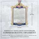 Official Commemorative Ornament of Americas 250th Anniversary | 2026 White House Christmas Collection