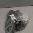 ISSYAUTO Center Console Cover Compatible with 2011-2016 Ford F250 F350 F450, 2011-2014 F150 with Jump Seat Console Leather Armrest Cover Center Console Cushion, Gray (Jump Seat Only)