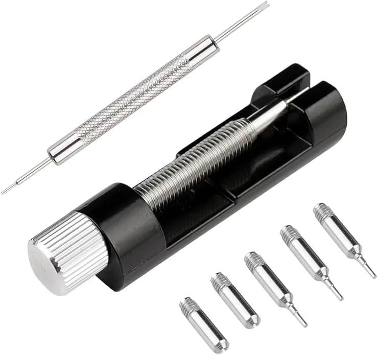 Watch Link Removal Kit, Tools to Adjust and Remove Bracelets,Pin Remover for Sizing Strap,Watch Band Adjustment Tool Kit with Extra Replacement Watch Link Removal Kit, Tools to Adjust and Remove Bracelets,Pin Remover for Sizing Strap,Watch Band Adjustment Tool Kit with Extra Replacement