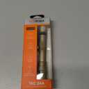 ACEBEAM TAC 2AA EDC Tactical Dual Modes Flashlight Rechargeable, 1470 High Lumens Flashlight, Dual Switch Pocket LED Flashlight, Super Bright Small Flash Light for Emergency, Camping, Home(CREE XP-LR) (Desert 6500K-1470 Lumens 322 Meters)