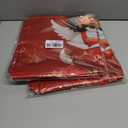 2 x Set of 2 Christmas Throw Pillow Covers 18x18 Inch Soft Decorative Angel Cushion Covers Holiday Blessing Winter Christmas Pillow Cases Rustic Farmhouse Decor for Sofa Couch Bed Living Room