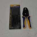 haisstronica Crimping Tool For Heat Shrink Connectors-AWG 22-10 Ratchet Wire Terminal Crimper-Ratcheting Crimper For Insulated Nylon Connectors and Electrical Wire Connectors HS-8327