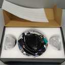 New 7" LED Headlight 4.5" Auxiliary Fog Lights Kit for Motorcycle Accessories Compatible With Harley Davidson Street Glide Electra Ultra Classic Road King Heritage Softail Tri Fatboy-Chrome