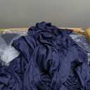 10 Panels 5ftx30ft Navy Blue Ceiling Drapes for Wedding Party, 60"W x 360"L