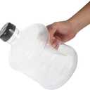 Cabilock 3L Water Jug with Lid and Handle, Reusable Portable Gallon Water Bottle for Outdoor Sports Fitness Gym Hiking