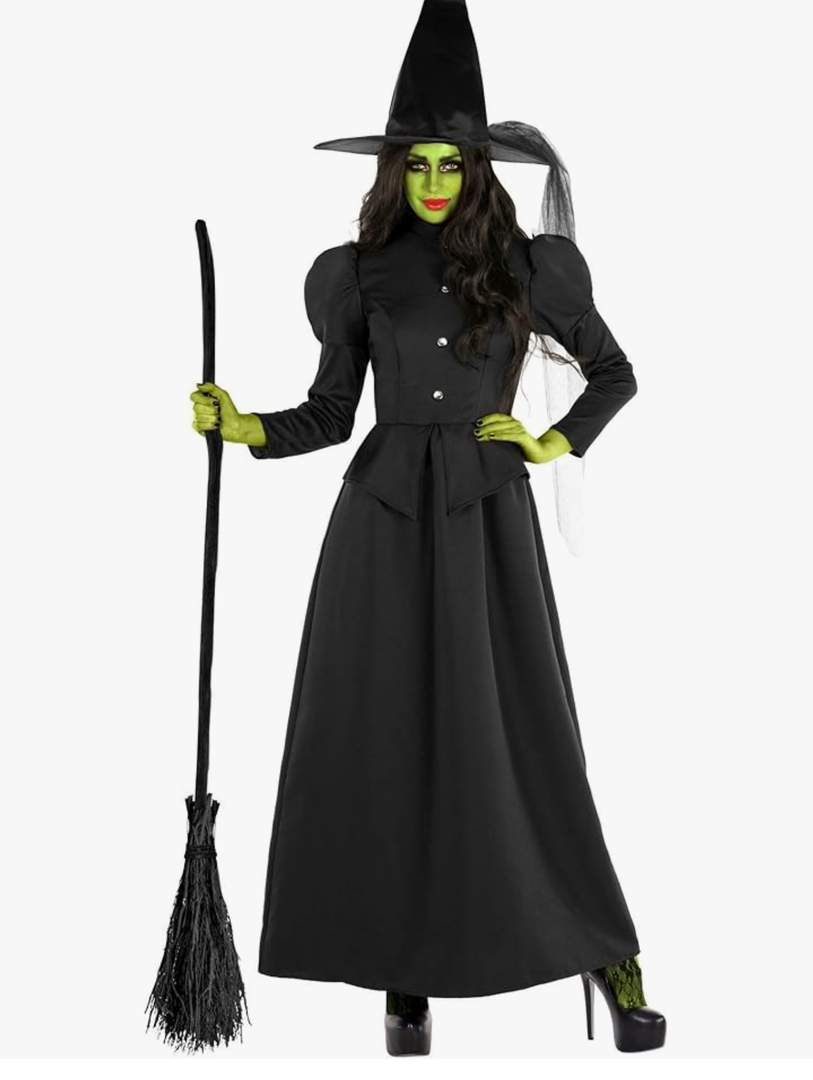 Morph Witch Costume for Women - Adult Halloween Witch Outfit - Spooky Women's Costume for Parties and Celebrations, Size M