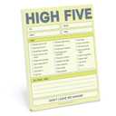 Knock Knock High Five Nifty Note (Pastel Yellow) (Knock Knock Nifty Notes)