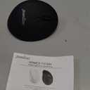 Perixx PERIMICE-719RX Wireless 2.4G Rechargeable Ergonomic Mouse - Duo Wired and Cordless Charging Feature - Wireless Charger Included - Black