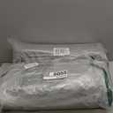 2 Pack Couch Arm Rest Pillow, 6''x6''x20'' Faux Leather Waterproof Cover, High Density Foam Armrest Cushion, Removable & Washable Elbow Support for Sofa, Bed, and Armchair (Medium Grey) (5.9x5.9x19.7 IN)