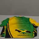 Jamaican Flag Bodycon Maxi Dress Plus Size Sheath Dress (Medium, Tribal Pattern Design)