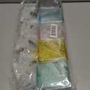 Youngever 5 Pack Empty Plastic Spray Bottles, Assorted Color Square Spray Bottles for Hair and Cleaning Solutions (12 Ounce)