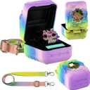  Silicone Cover Case for Bitzee Magicals Interactive Digital Pet and Case, Protective Skin Sleeve for Bitzee Magicals Virtual Electronic Pets Accessories (Rainbow