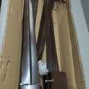 Thealyn Heavy Duty Metal Fence Post Anchor 36 Inch, 4"x4" Ground Spike with Dark Brown Powder Coating, Fence Post Base for Mailbox, Deck Railing, Gazebo, (3.5"x3.5" Inner Diameter), Pack of 4