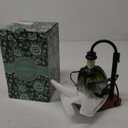 Candle Warmer Lamp with Timer, Dimmer & Adjustable Height, 25MM Wood Base, 2 Bulbs Included  Candle Warmer for Jar Candles, Gift Boxed Aromatherapy Lamp for Sleep, Bedroom, Yoga (Green)