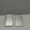 uxcell Metal Tin Box, 7.09" x 4.33" x 1.57" Rectangular Empty Tinplate Containers with Lids, Silver Tone, for Home Organizer, Candles, Gifts, Car Keys, Crafts Storage